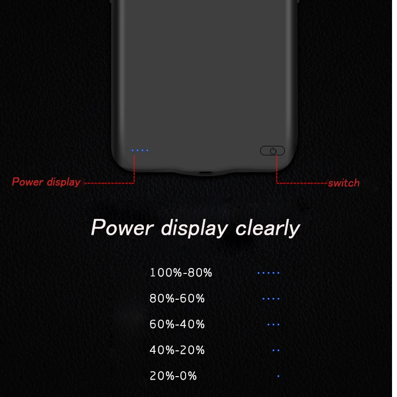 Внешний аккумулятор 6800 мАч чехол для зарядного устройства Huawei honor 20/20Pro внешнего