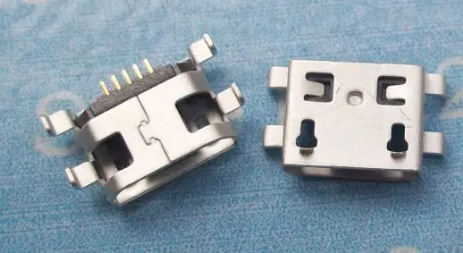 Микро usb разъем 5pin зарядный порт запасные части для многих мобильных телефонов и