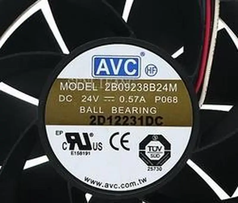 

9CM 9238 DC 24V 0.57A 2B09238B24M P068 92*92*38mm 4-lines heatsink cooling fan