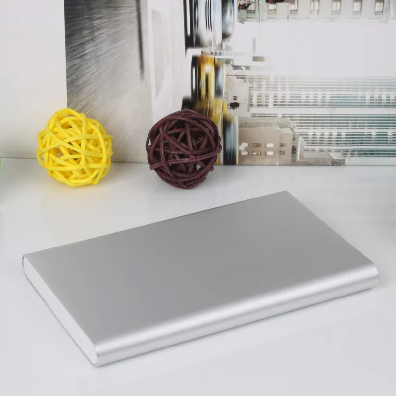 Ультра Тонкий Power Bank 5600 YELLYOUTH мАч USB Внешние Мобильные Батареи Резервного