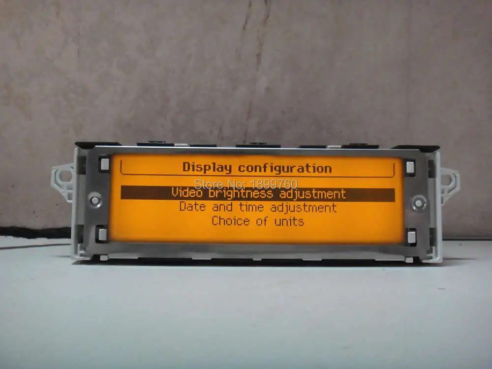 6 шт. экран Поддержка USB Dual zone air Bluetooth дисплей желтый монитор английский