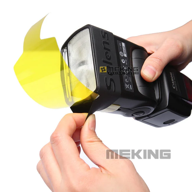 Selens se-cg20 Красочные флэш гель фильтр для DSLR Камера Godox nissin Speedlight Strobist Фото