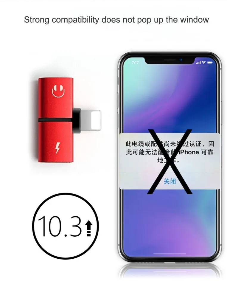 4 шт. 2 в 1 Наушники Аудио зарядки переходник разветвитель для IPhone XR XS Max X 8 7 Plus игры