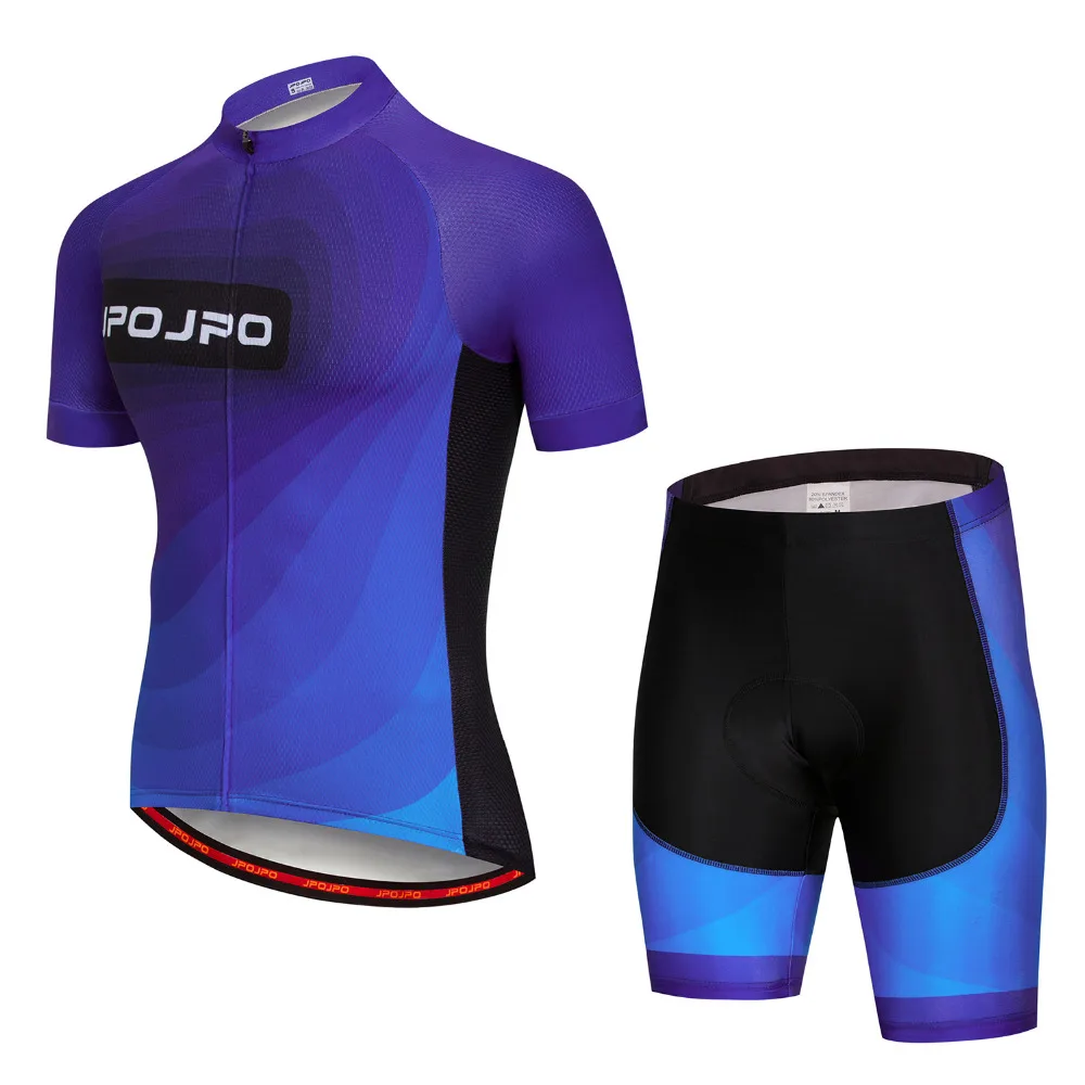 JPOJPO Мужская велосипедная майка синяя рубашка одежда Maillot Ropa ciclismo велосипедные