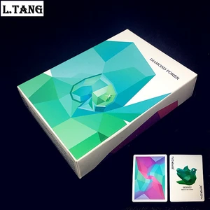 54 шт. Diamond коллекция игральных карт Black Core бумажные карты для покера креативный подарок Волшебные стандартные карты 88 мм * 63 мм L469