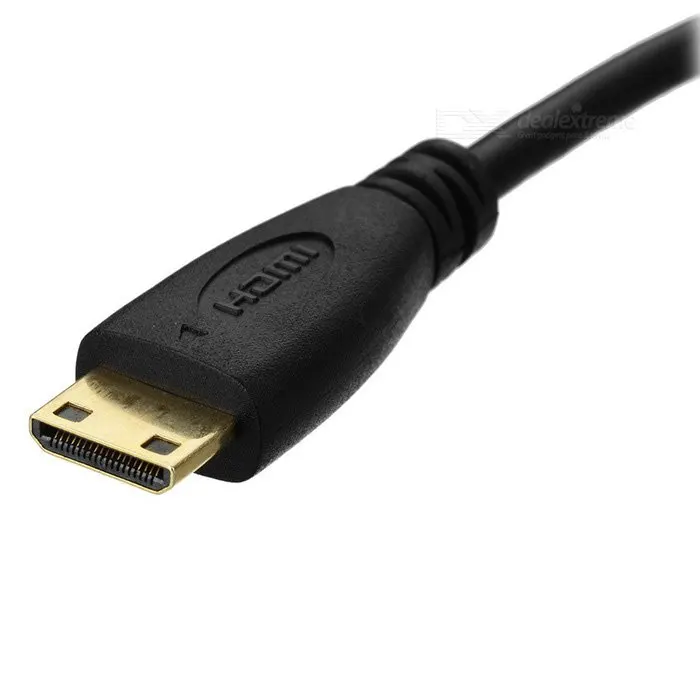 Тип D Micro HDMI v1.4 гнездо типа C Mini кабель-адаптер для конвертера 20 см | Компьютеры и