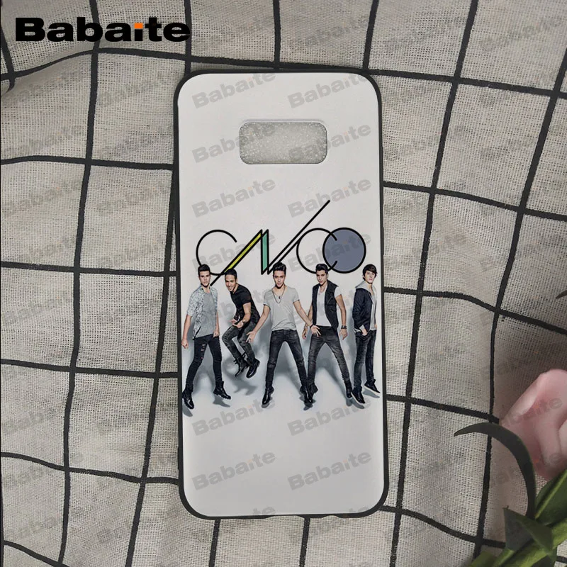 CNCO новое поступление черный чехол для мобильного телефона Samsung Galaxy s7 s6edge s9 s8 plus note