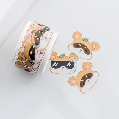 Kawaii Sumikko Gurashi васи клейкая лента DIY Скрапбукинг наклейка этикетка маскирующая лента Школьные Канцелярские Товары для детей Подарки - Цвет: 06
