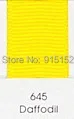 

Бесплатная доставка, лента из полиэстера, 3 дюйма (75 мм), 20 ярдов/партия, однотонная #645, Daffodil, сделай сам, банты для волос, подарочная упаковка д...
