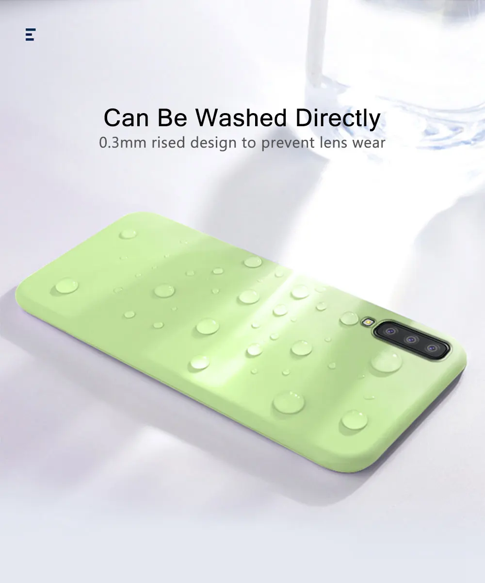 Чехол для samsung Galaxy A70 A50 A40 A20 чехол Жидкий чехол внутри Флокированный Бампер Мягкий ТПУ чехол для телефона для samsung A60 A30 A10