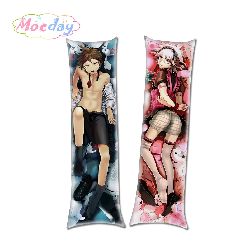 Danganronpa триггер Happy Havoc Nagito Makoto Amami Oma Mens Dakimakura Чехол
