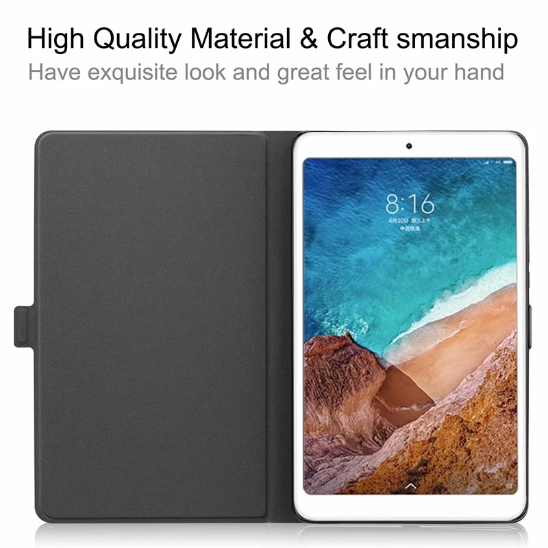 Роскошный чехол из искусственной кожи с магнитной застежкой и рисунком для Xiaomi