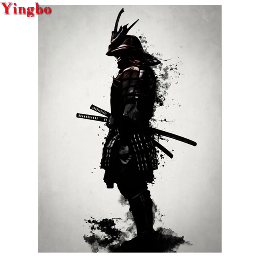 

DIY diamond embroidery Japanese Samurai diamond painting Cross Stitch full square/Round drill diamond mosaic stickers 5d art