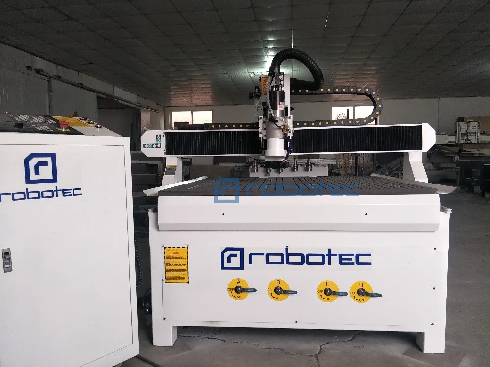 High Accuracy 4 Axis Wood Cutting Machine Linear 1212 Atc CNC Router Woodworking With 3.2kw Water Cooled Spindle | Инструменты