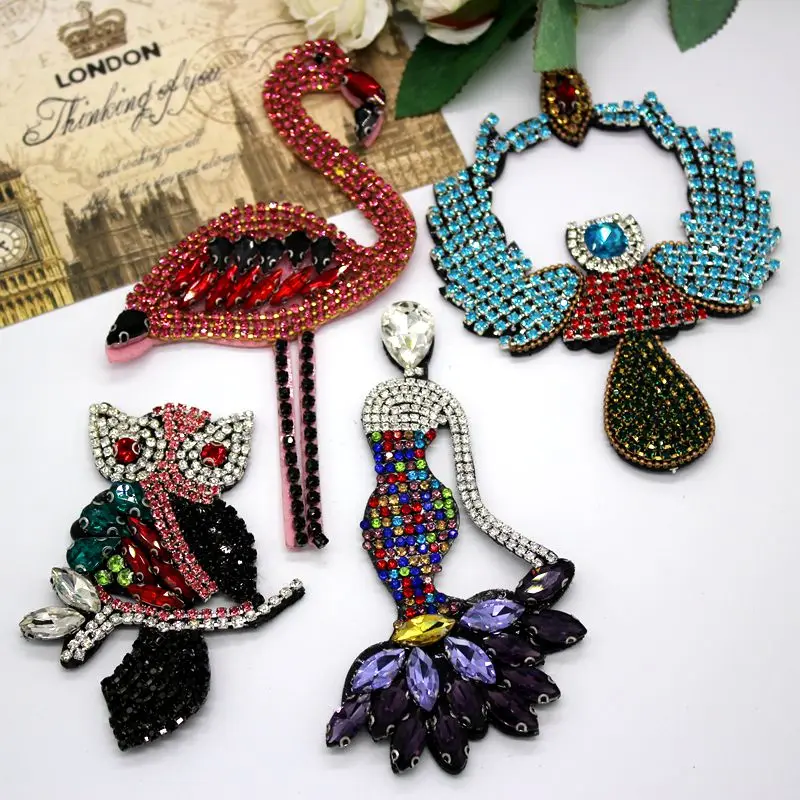 Роскошные Тяжелые высококачественные полноразмерные аксессуары для одежды