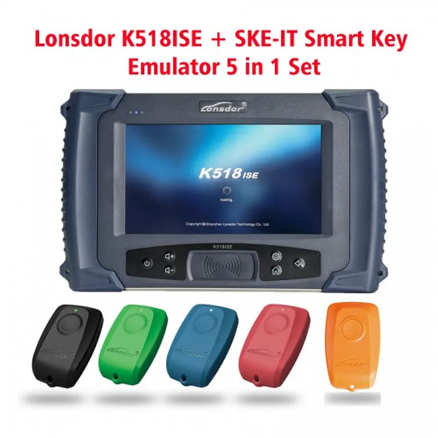 Plus 5pcs Emulator Lonsdor K518 ISE ключ программист плюс SKE-LT умный эмулятор ключей для всех автомобилей не делает жетонов ограничения - Цвет: Plus 5pcs Emulator