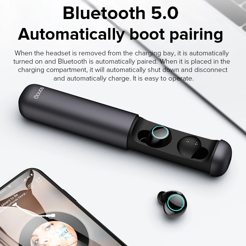 WELTEAYO J2 Мини Bluetooth 5,0 гарнитура стерео наушники-вкладыши TWS с Беспроводной наушники Шум снижение Hedphones музыкальные наушники для iPhone Xiaomi