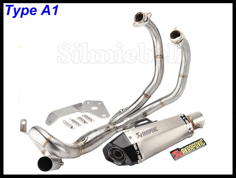 Akrapovic глушитель выхлопной системы мотоцикла для Yamaha MT07 MT 07 FZ07 FZ XSR700 без шнуровки
