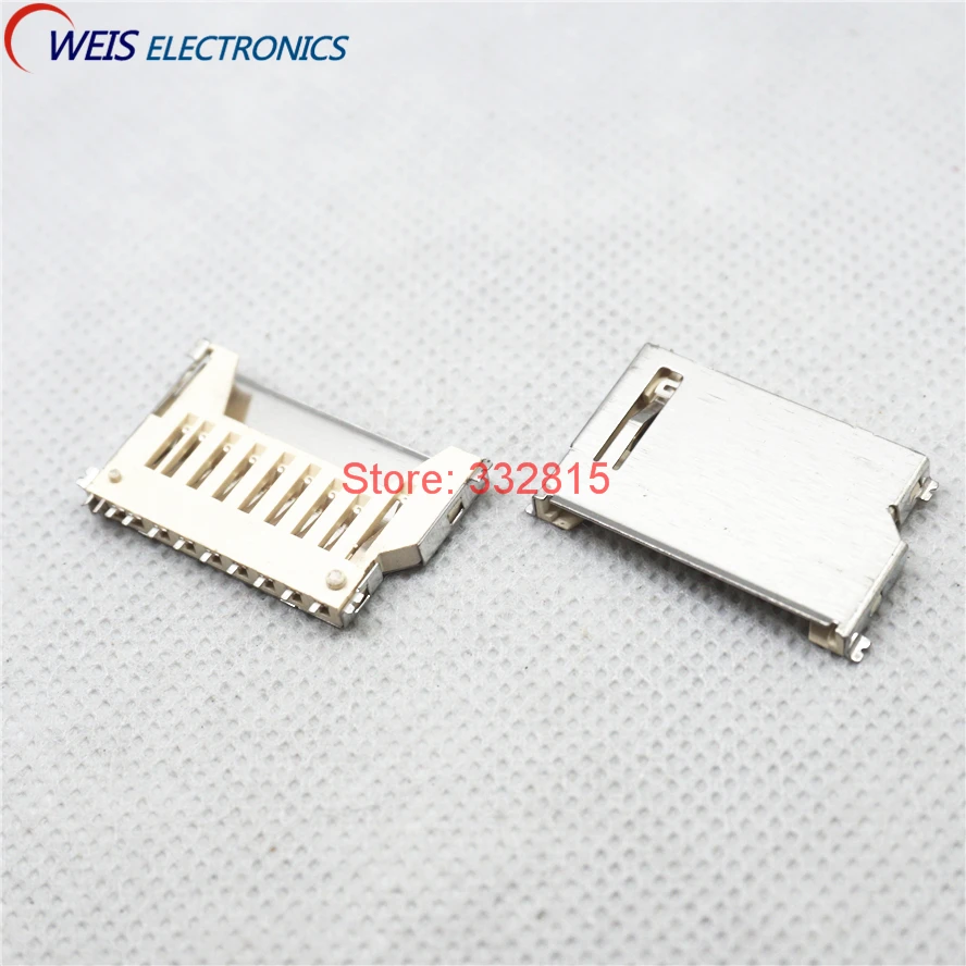 20 шт. разъемы для SD карты памяти CARD SOCKETS SHORT TYPE|card connector|mmc connectorconnector set |
