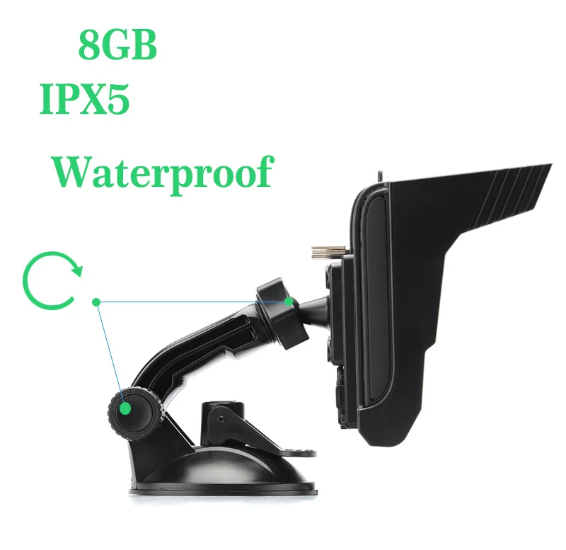 Android Системы приложение 5 дюймов IPX5 Водонепроницаемый мотоцикл gps навигация