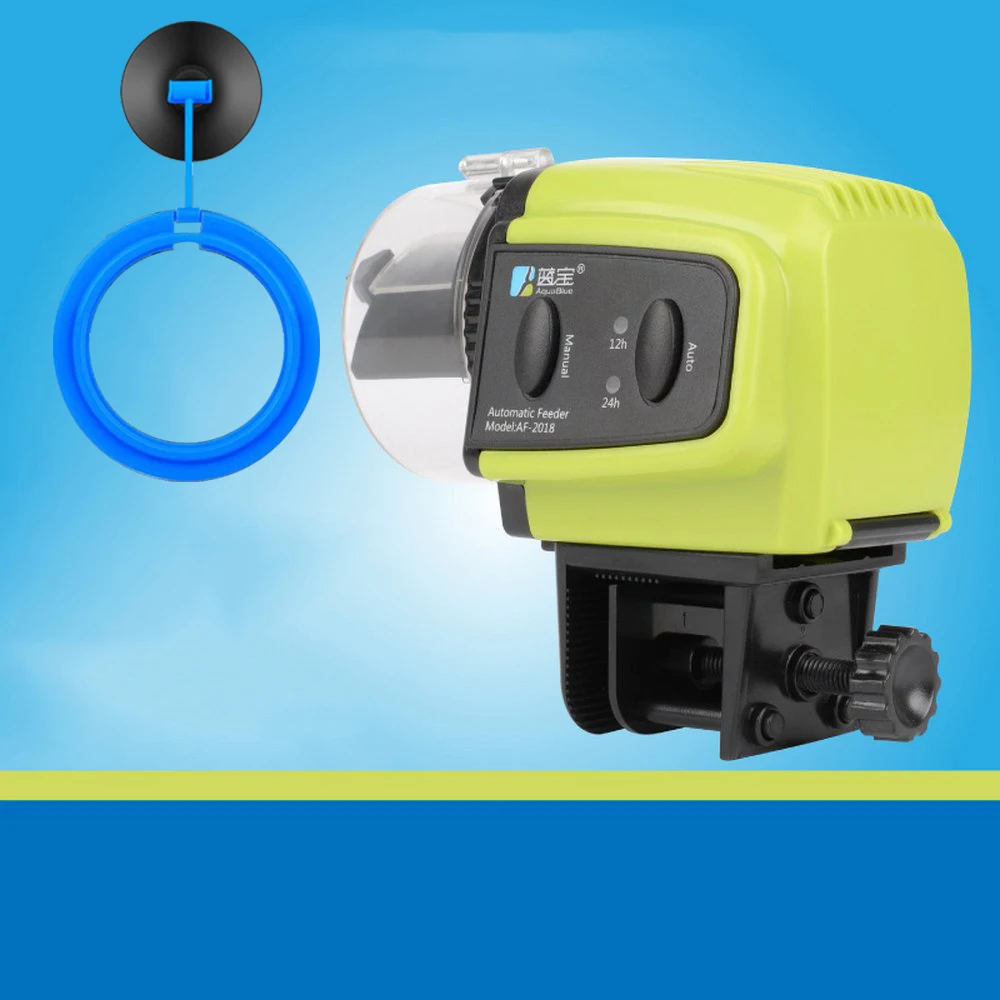Аквариумная Автоматическая аквариумная кормушка для рыб с ЖК-дисплеем Цифровой
