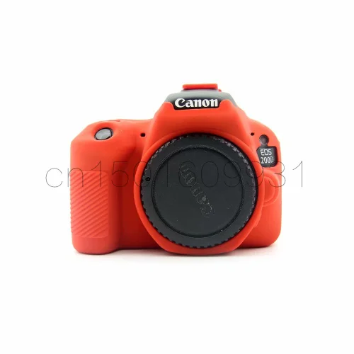 DSLR Камера видео сумка мягкой силиконовой резины защиты чехол для Canon 200D 200DII 250D