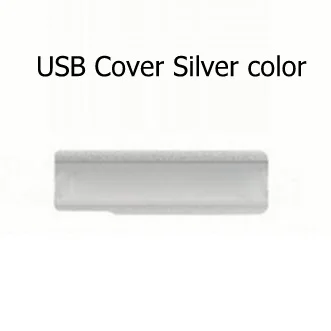 silver USB Cover Подлинная Зарядка через usb крышка+ Micro SD+ sim-карта крышка для sony Xperia Z1 L39H C6906 C6943 Usb& Micro sd& SIM solt порт Пылезащитная заглушка - Цвет: silver USB Cover