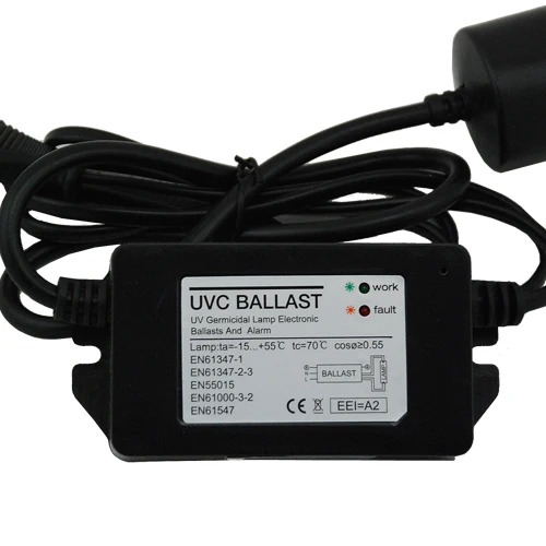 25 Вт 28 фильтр для воды УФ Дезинфекция электронные балласты с сигнализацией EB