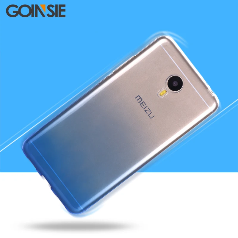 Милый чехол для телефона Meizu MX6 MX 6 силиконовый 5 дюйма Ультратонкий Прозрачный из