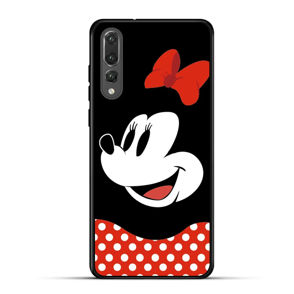 Черный мягкий ТПУ Прекрасный чехол для телефона huawei p10 p20 pro mate 20 p9 p8 lite сумка |
