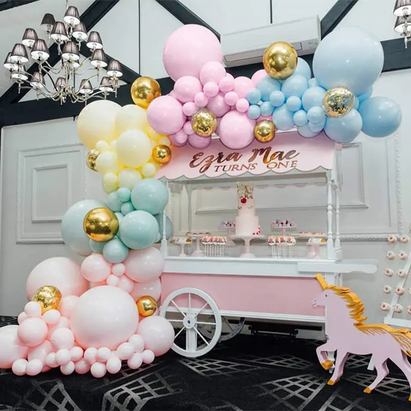 50 шт микс 18 дюймов конфеты мгновенной проявки Macaroon латексные шары Свадебные