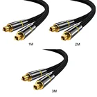 1 м2 м3 м Цифровой оптический аудио кабель SPDIF коаксиальный кабель 5,1 каналов для усилителей Blu-Ray плеер Xbox 360 звуковая панель волоконный кабель