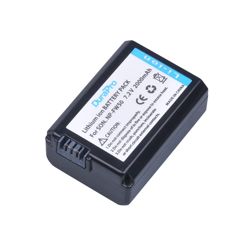 Аккумулятор DuraPro для Sony Alpha A33 A35 A37 A55|np fw50 battery|fw50 batterybattery for sony |