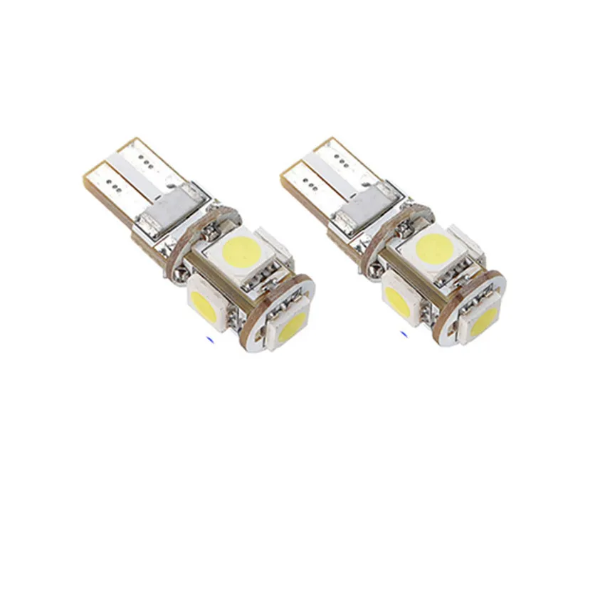 Надежный модный новый 10 шт. Canbus без ошибок белый 5 SMD 5050 W5W 194 16 светодиодные лампы