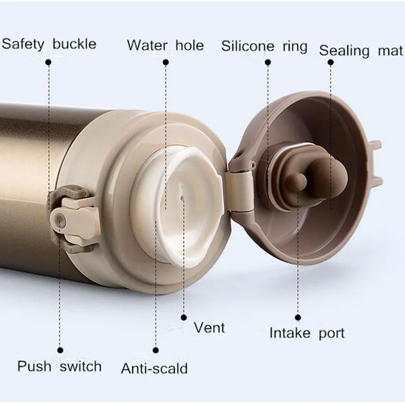 Термос из нержавеющей стали 500 мл|stainless steel thermos|thermos teasteel thermos |