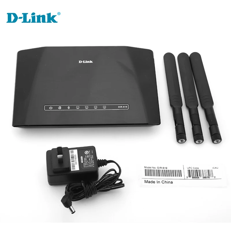 300M English Firmware D LINK DIR 619 High Power Home Plug Router Signal Express Wifi Firewall RJ45 802.11b/g/n Wireless Router|wireless router|home