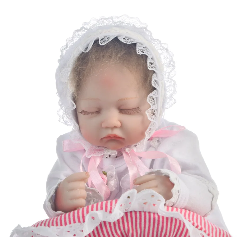 42 см Мягкая кукла из силикона Reborn Baby Кукла реборн игрушки моделирования винил