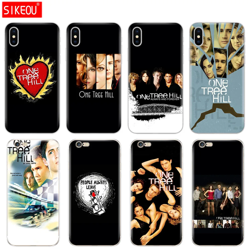 Силиконовый чехол для телефона Iphone 6X8 7 6s 5 5S SE Plus 10 XR XS Max Case One Tree Hill Basketball|Бамперы| |