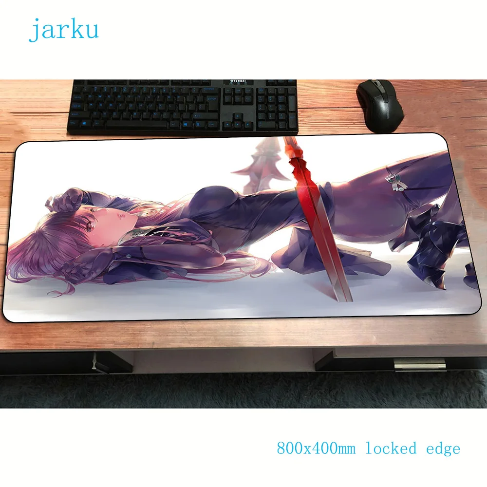 Fate grand order коврик для мыши 800x400x2 мм игровой Аниме 3d офисный notbook Настольный pc padmouse