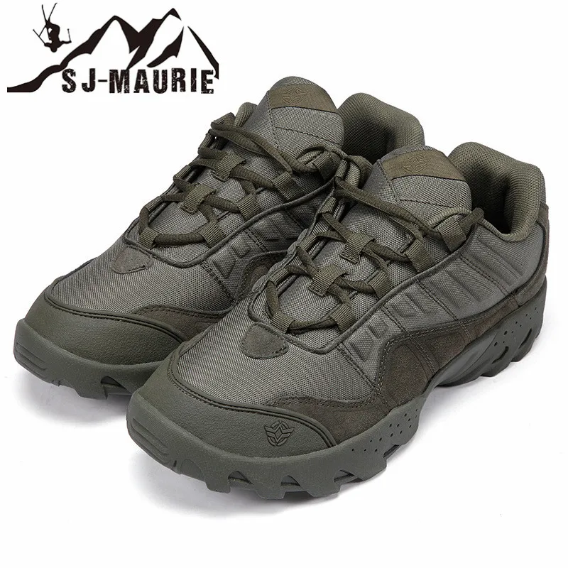 SJ-Maurie Мужская Уличная обувь водонепроницаемые походные тактические армейские
