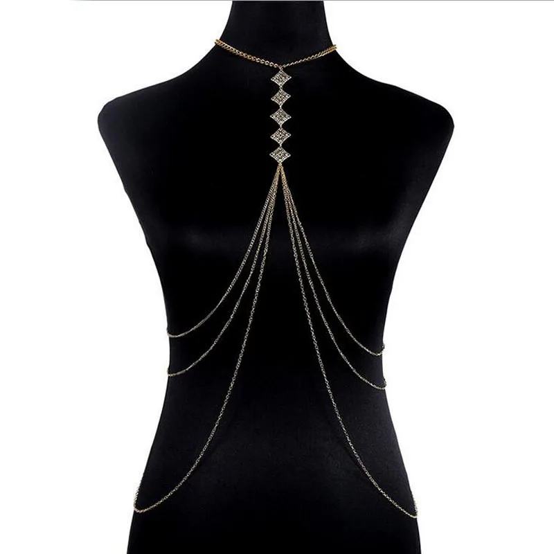 Moonso сексуальные Многослойные ювелирные изделия тела кисточкой Талия ожерелье