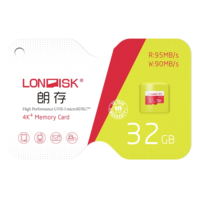 Londisk Новое поступление 16 ГБ 32 64 Гб карта памяти/Micro SD флэш карты SDXC Microsd UHS 3 для