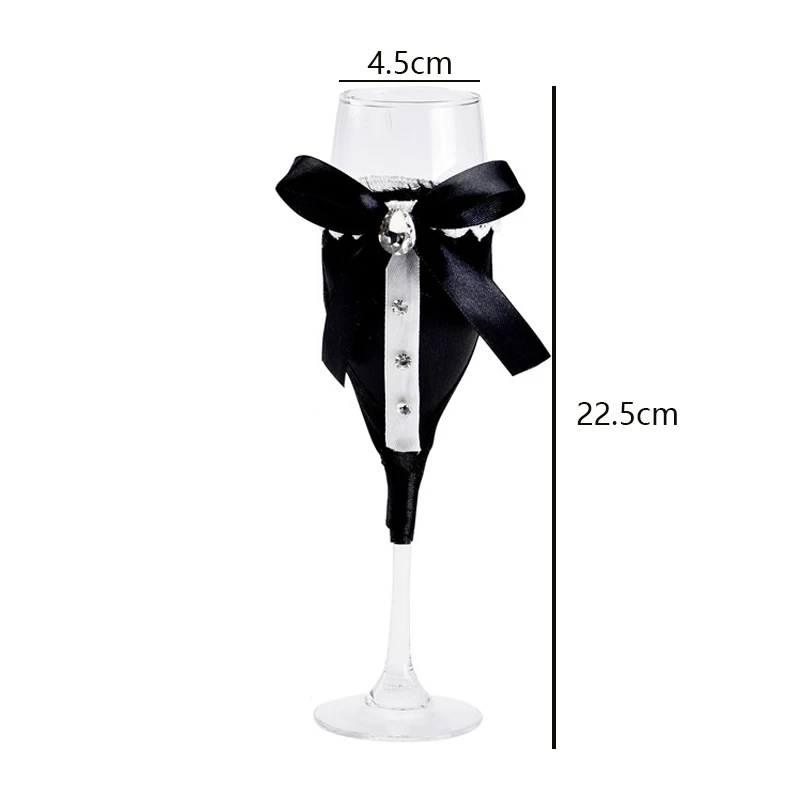 Хрустальные флейты для шампанского 2 шт. свадебные вечерние Подарочные|Другие