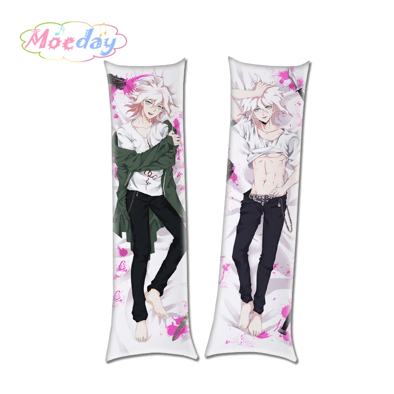 Чехол Danganronpa Trigger Happy Havoc Nagito Makoto Amami Oma для мужчин Dakimakura|Наволочка| |