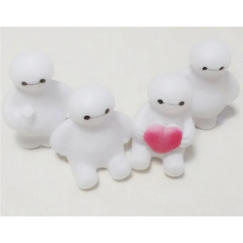 Креативный светодиодный ночник RGB детский мультяшный светильник бэймакс датчик