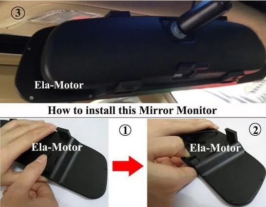 Комплект камеры заднего вида для Mercedes Benz R W251 2006 ~ 2013/камера с 5 дюймовым