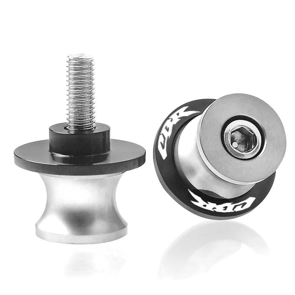 8MM silver Для Honda CBR600RRF CBR600 F2 F3 F4 F4I CBR600RR CBR1000RR CBR900RR аксессуары для мотоциклов маятник Катушки слайдер стенд винты - Цвет: 8MM silver