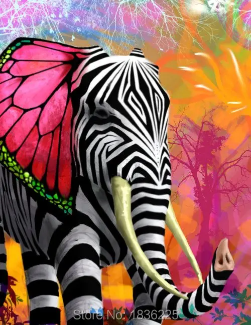 100% ручная работа высокое качество животное картина маслом на холсте Красочный