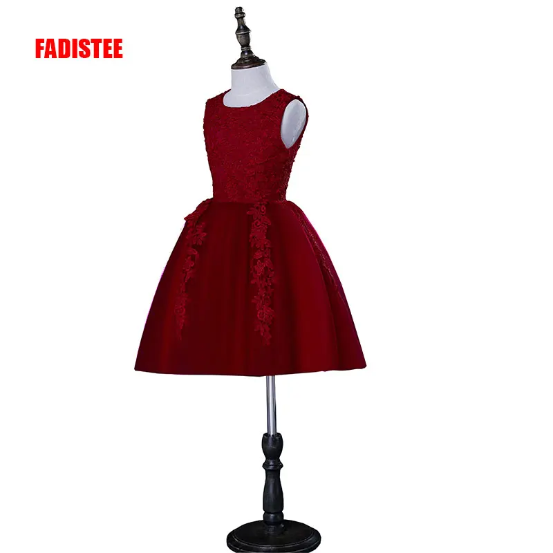 Новое поступление красивые платья для девочек с цветочным принтом детские из