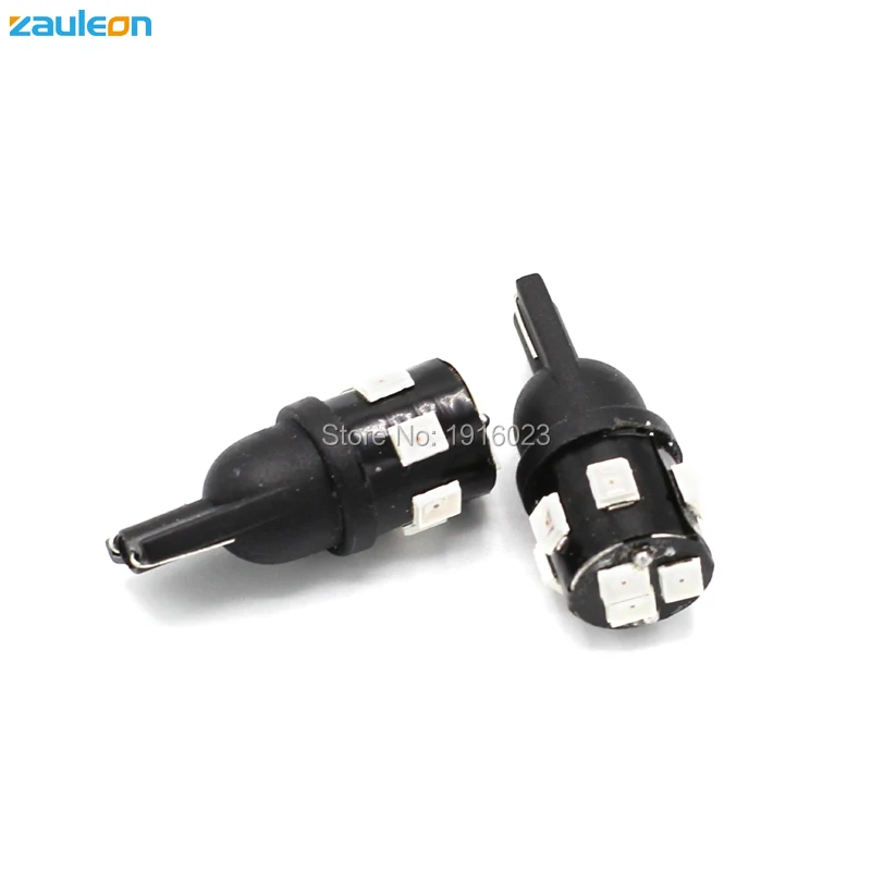 4 шт. T10 W5W 168 194 9SMD 2835 Светодиодный автомобильный клиновидный боковой светильник
